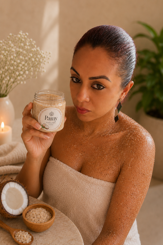 Exfoliante de coco