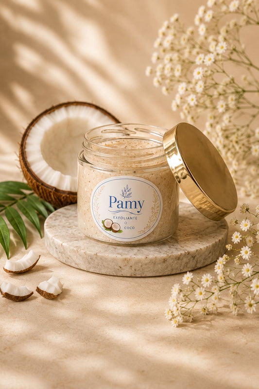 Exfoliante de coco
